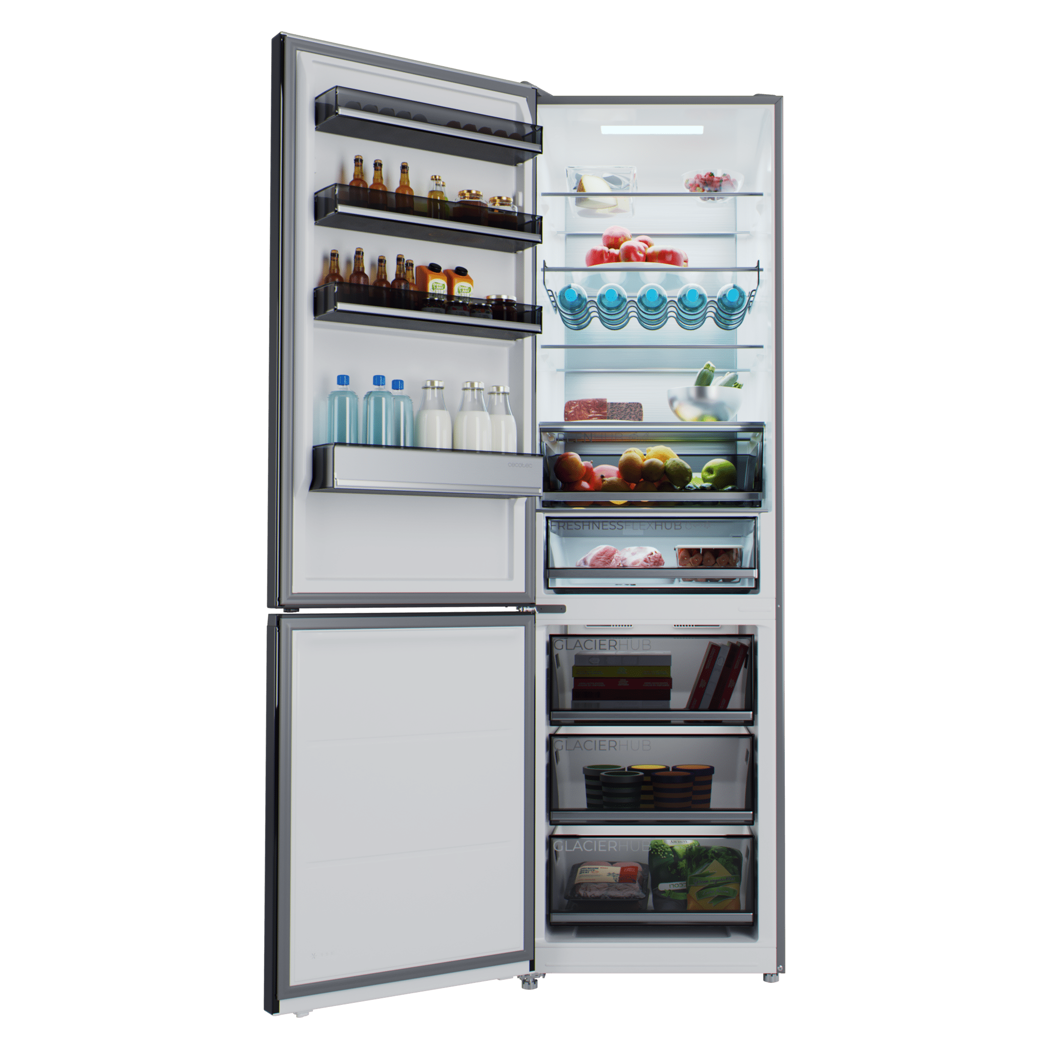 Bolero CoolMarket Combi 456 Black Glass C - Imagen 3