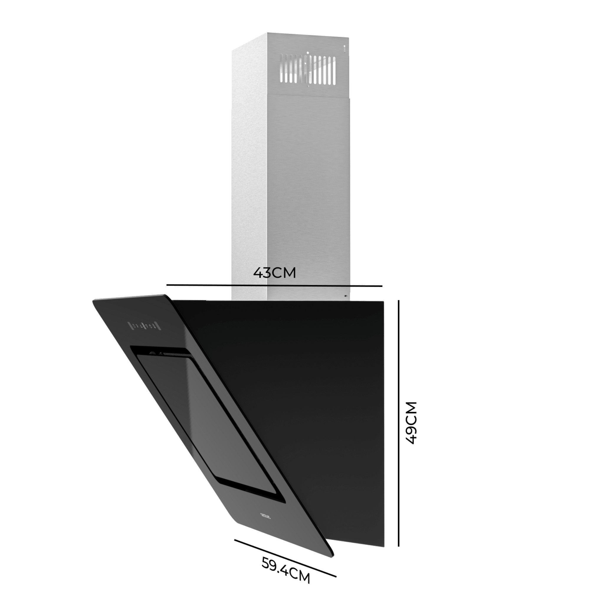 Bolero Flux DT 608002 Glass Black A++ - Imagen 3