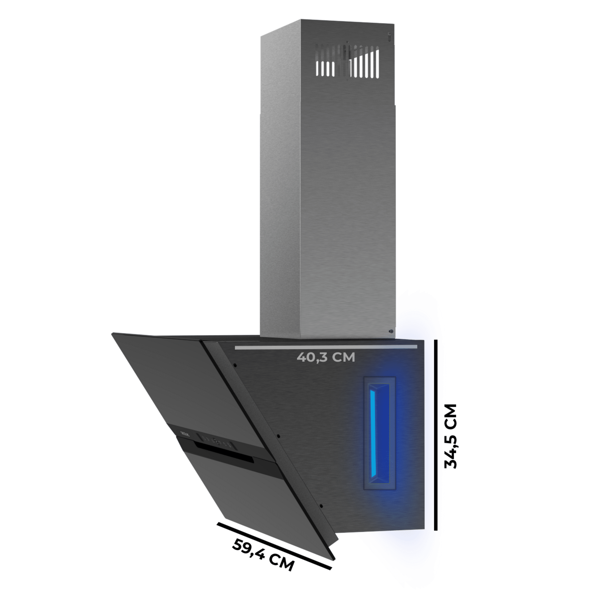 Bolero Flux DT 608010 Glass Black A++ - Imagen 3