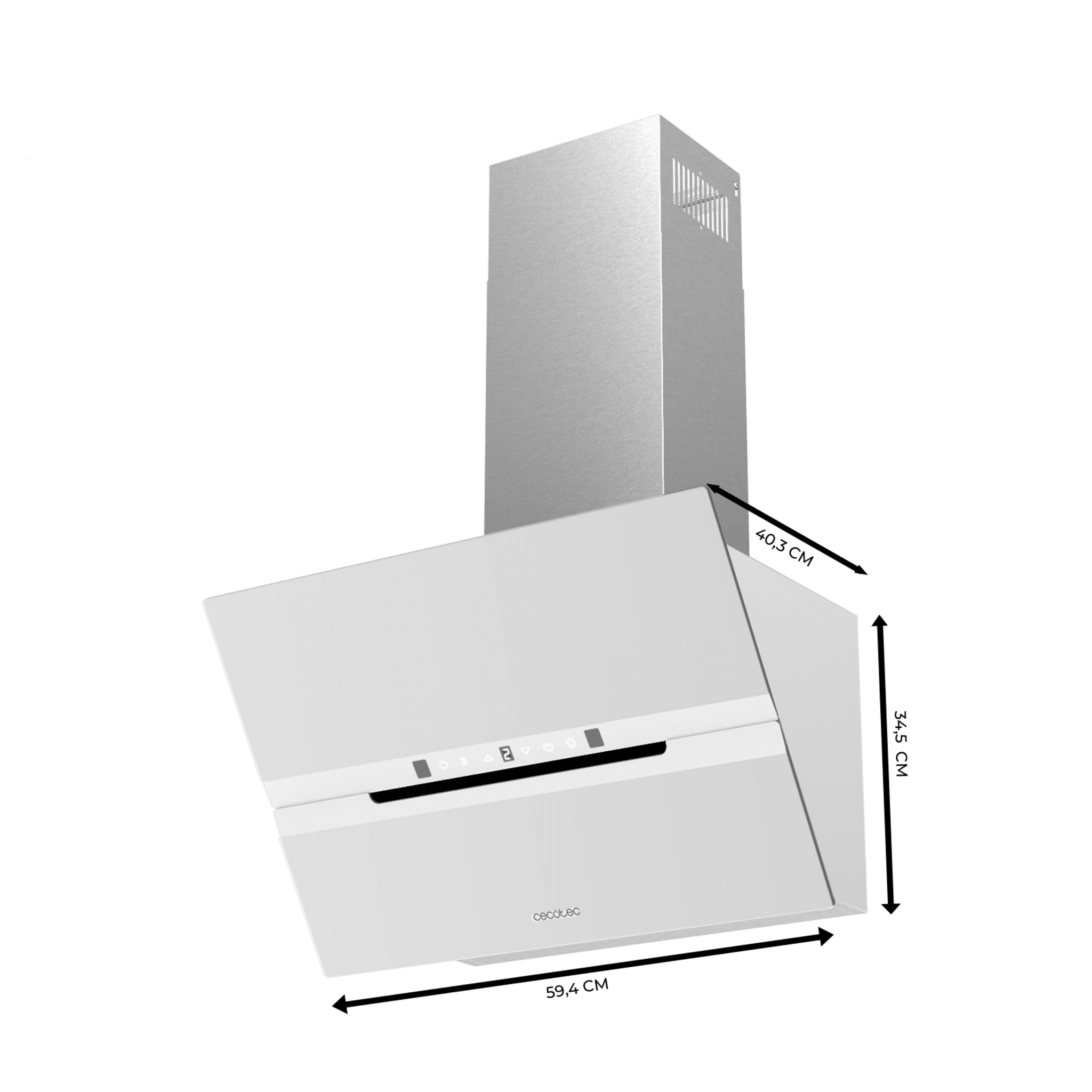 Bolero Flux DT 608010 Glass White A++ - Imagen 2