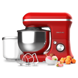 Batidora Amasadora Cecomixer Merengue 5L 1200 Ice-Cream Red