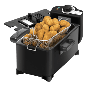 Freidora Con Aceite Cleanfry 3L Black