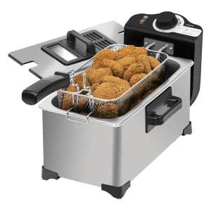 Freidora Con Aceite Cleanfry 3L Full Inox