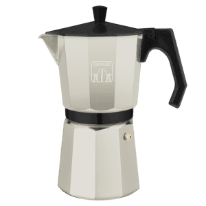 Cafetera Italiana Cumbia Mokclassic 900 Beige