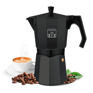 Cafetera Italiana Cumbia Mokclassic 1200 Black