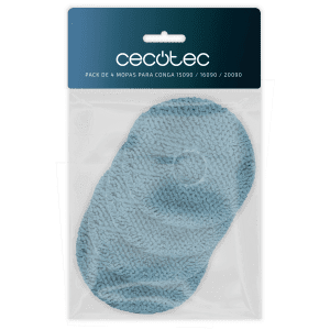 Pack de 4 mopas para Conga 15090 / 16090 / 17090