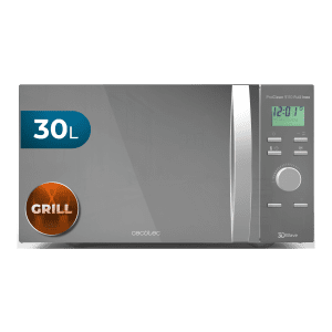 Microondas 30L Con Grill Proclean 9110 Full Inox