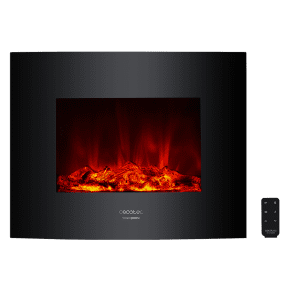 Chimenea electrica decorativa de pared Ready Warm 2600 Curved Flames