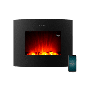 Chimenea eléctrica ReadyWarm 2650 Curved Flames Connected