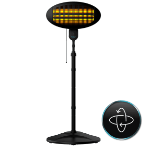 Calefactor halógeno ext. de pie Ready Warm 8100 Power Quartz